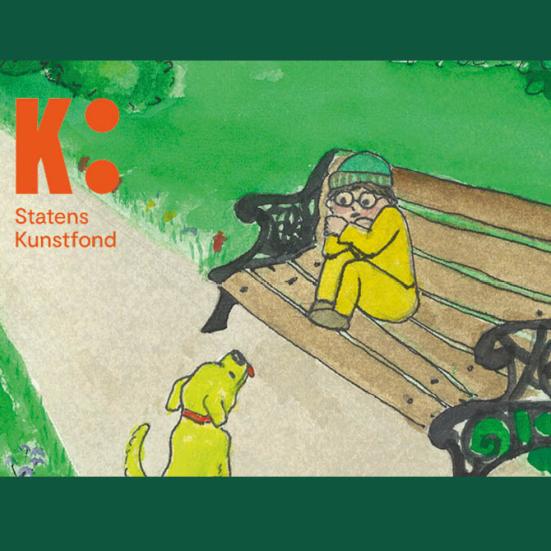 Foto fra plakaten "Hvis jeg var en hund" fra Mit Teater