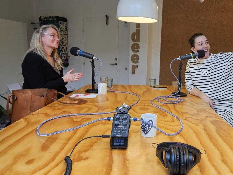 Kathrine i samtale med Else O.