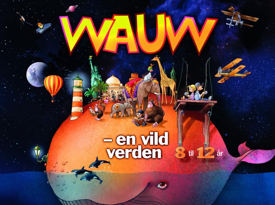 Forside af emnelisten "Wauw - en vild verden". 