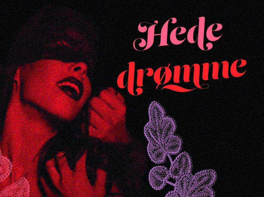 Forside til folder - kvinde med bind for øjnene